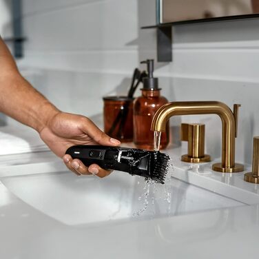 Набір для догляду за бородою MANSCAPED® The Beard Hedger® Advanced: тример, шампунь, кондиціонер, масло, гребінець