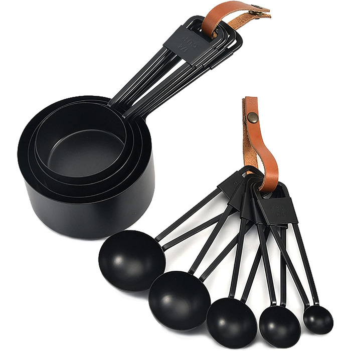4pcs Stainless Steel Measuring Cups Set Kitchen Accessories Baking Tea Coffee Measuring Tools (gold-4pcs)