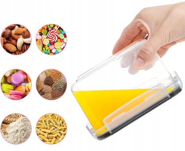 Герметичні контейнери для зберігання продуктів, щільні бокси + ПОДАРУНОК