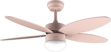 Стельовий вентилятор Cecotec EnergySilence Aero 4260 Orange 40W з LED підсвіткою, пультом, таймером та 6 швидкостями