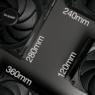 Система рідинного охолодження be quiet! Pure Loop 2 360mm (ARGB, 3x Pure Wings 3 PWM), для AMD та Intel, BW019