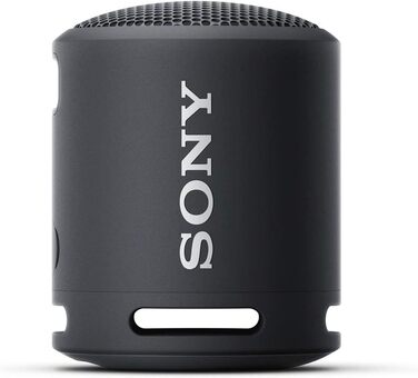 Портативна Bluetooth колонка Sony SRSXB13/B Extra Bass, чорна - Водонепроникна, USB-C, до 16 год роботи