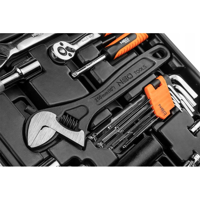Набір інструментів NEO TOOLS, 143 предмети, 08-945