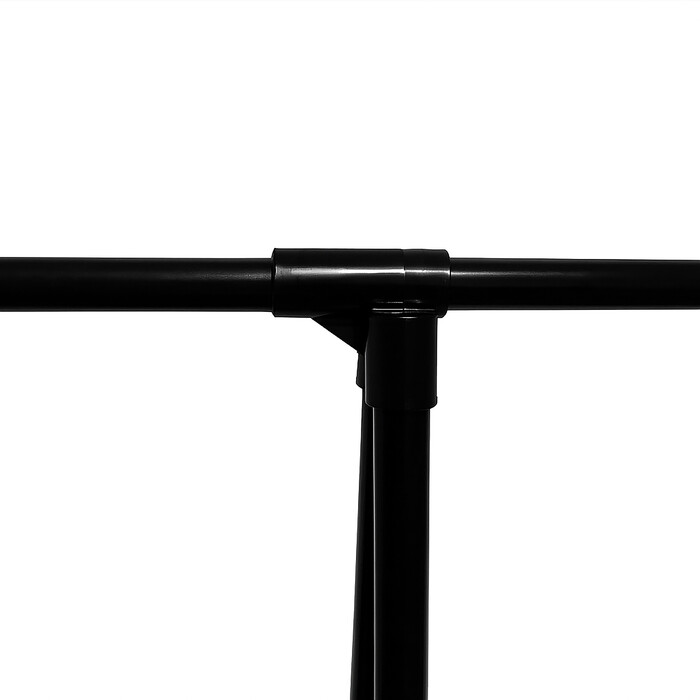 Relaxdays Clothes Rack with Wheels and 2 Shelves