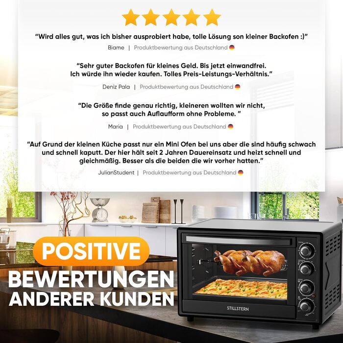 Stillstern Cyclone Pro+ 45L Convection Oven - NEW