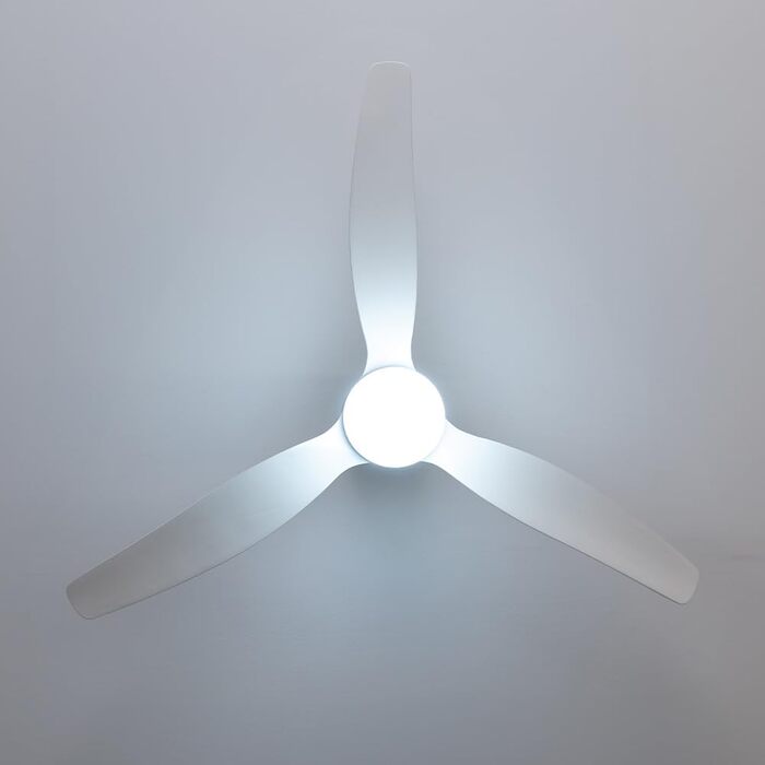 Стельовий вентилятор Cecotec Aero 5600 Aqua White/Black 132 см з LED підсвіткою 20W, Wi-Fi, 6 швидкостей, таймер, режим зима/літо