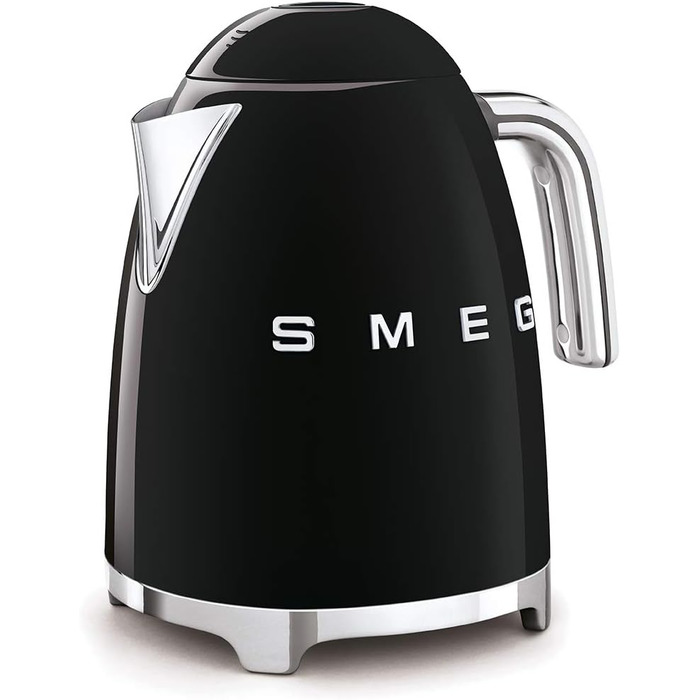 Smeg Electric Kettle KLF03BLEU, Stainless Steel, 1.7 liters, Black
