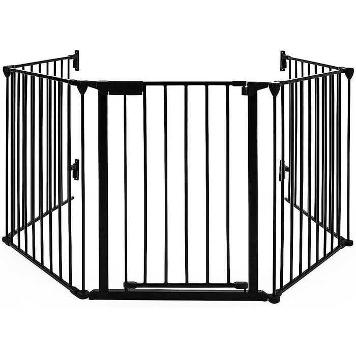 Вольєр для цуценят 8-секційний, вольєр для вигулу собак з захисним тентом, гнучкий та складаний вольєр для собак, загородження для цуценят, кроликів та дрібних тварин - 80 * 60 см (8 шт.)