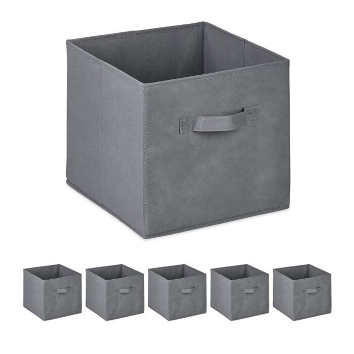 Set of 6 Storage Boxes