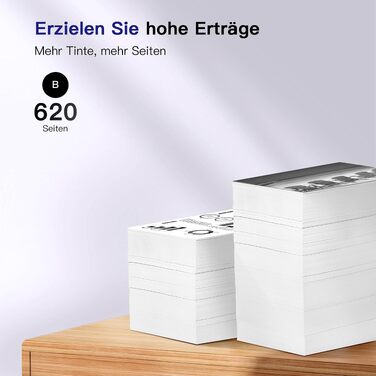 Картриджі для принтера Canon PG-540 XL чорний (Multipack), сумісні з серіями Pixma TS5150, TS5151, MG3650, MG3600, MG4200, MG3550