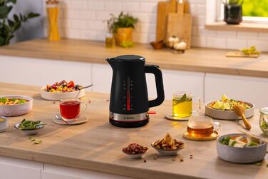 Чайник електричний Bosch TWK 4M223 MyMoment чорного кольору
