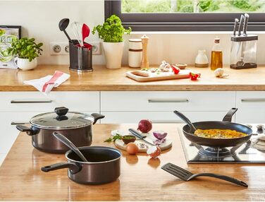 Сковорода для млинців Tefal Easy Cook & Clean, 24 см, антипригарне покриття, індикатор температури, виготовлено у Франції