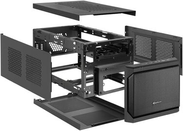 Sharkoon QB One: Компактний корпус ПК Mini-ITX, чорний, 2x USB 3.0/2.0