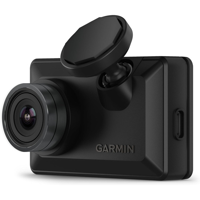 Відеореєстратор Garmin Dash Cam Mini 3 - компактна камера з HD 1080p, кутом огляду 140°, фільтром Pol і автовиявленням ДТП (X310)