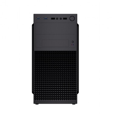 Корпус для офісного комп'ютера Gembird Fornax K300 microATX Mini-ITX, чорний