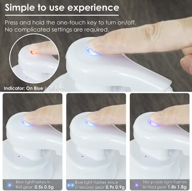 Automatic Soap Dispenser with Sensor Infrared Electric: 400ml Automatic No Touch Dispenser Soap with USB Charging Battery for Bathroom, Kitchen, Home White