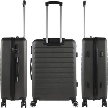 Набори валіз SKPAT: дорожні кофри, набір валіз, валізи з жорстким корпусом, набір валіз на коліщатках, багаж. Велика вибір валіз та ролерів для кожної подорожі! Колір: антрацит.