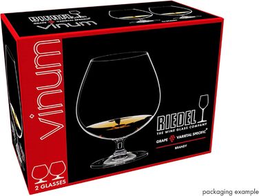 Набір келихів Riedel Vinum Martini (2 шт.) - кришталеві келихи для коктейлів, миється в посудомийній машині
