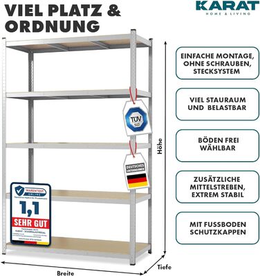 KARAT TitanRack Big Heavy-Duty Shelving Unit