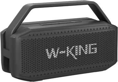 W-KING Bluetooth Колонка 100W (Пікова потужність) - Портативна Колонка з Глибоким Басом, Power Bank, TF/AUX, EQ, IPX6, 40 годин роботи