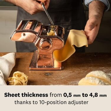 Машина для приготування макаронів Marcato Atlas 150 Classic, металева, для домашньої пасти