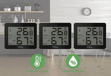 Набір погодних станцій Technoline WS9450, 3 шт., чорний/сріблястий