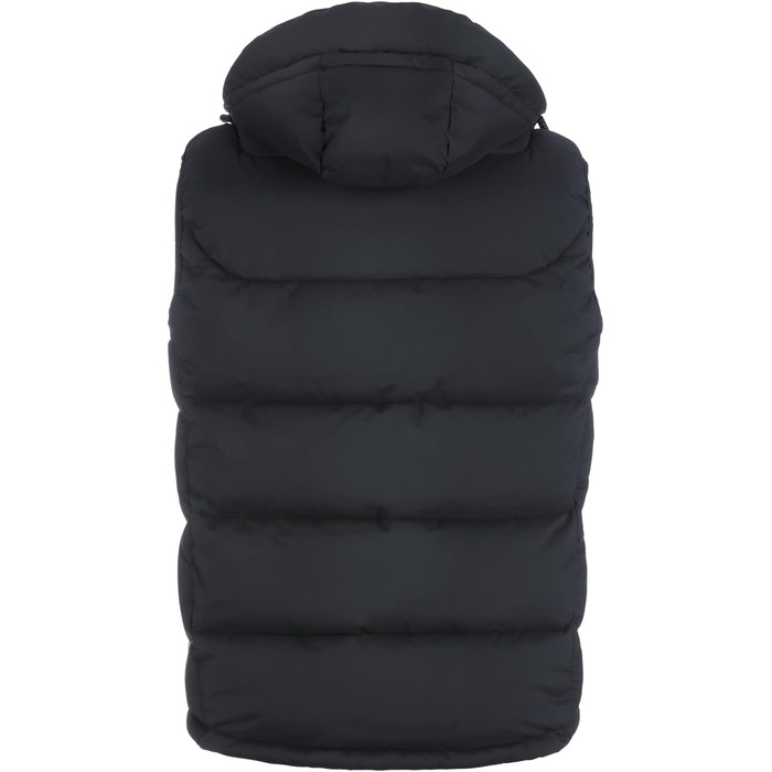 Чоловіча степна жилетка Blue Wave Jasper з відстібаною капюшоном, чорна, 6XL