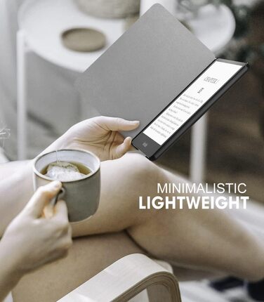 Чохол MoKo для Kindle Paperwhite 11 (2021) 6.8 дюйма, тонкий, легкий, з авто-вимиканням, зелений, чорний