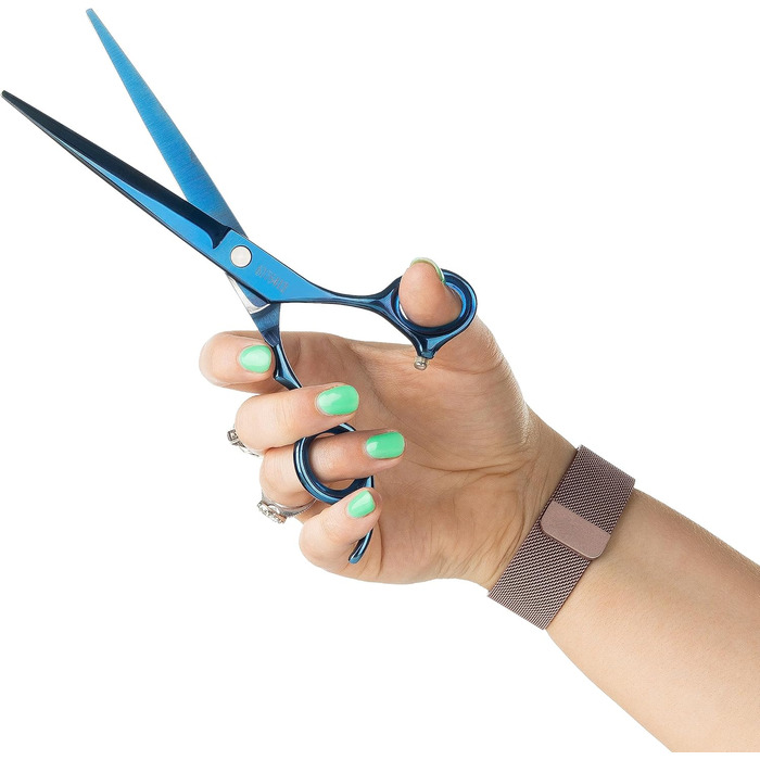 Ножиці для грумінгу собак Mikki Doodle: професійні ножиці для стрижки та формування шерсті, 19 см