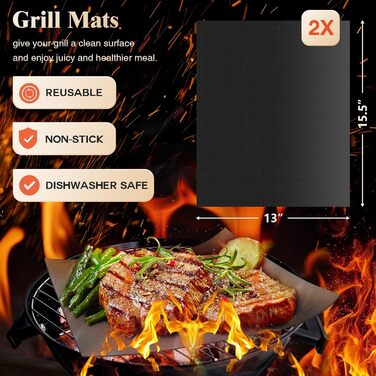 Набір інструментів для грилю ROMANTICIST 31 шт. з нержавіючої сталі, міцний аксесуар для грилю для чоловіків та жінок, набір кухонного приладдя з термометром у алюмінієвому кейсі для відпочинку на природі, кемпінгу, срібний