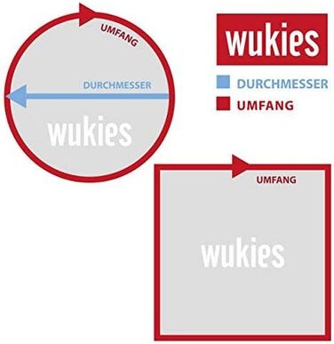 Розкішні чохли-носки для ніжок стільців Wukies, зебра, малий розмір, обхват 6-9 см