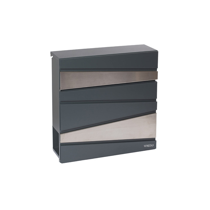 Поштовий ящик ARREGUI Armor E6905 антрацит з газетницею, сталь, розмір M (DIN A4)