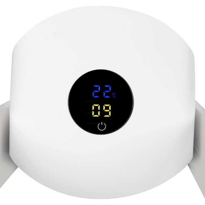 Sichler Household Appliances Tower Fan: Cordless 2-in-1 360° Fan & Air Purifier, Wi-Fi, App Control, HEPA, 35W (Tower Fan with Air Purifier, Fan with Timer, Ceiling Fan)