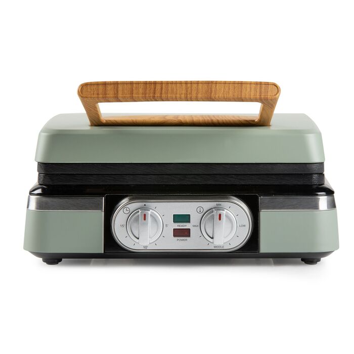 Вафельниця Domo DO9279W, 1520 Вт, зелена