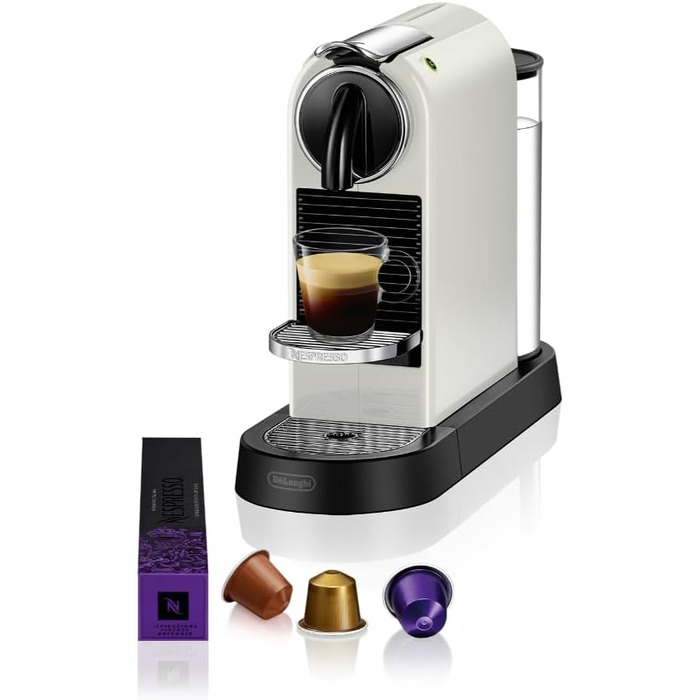 Кавомашина Nespresso Citiz EN167.W, кремово-білий колір, 1260W, без Aeroccino