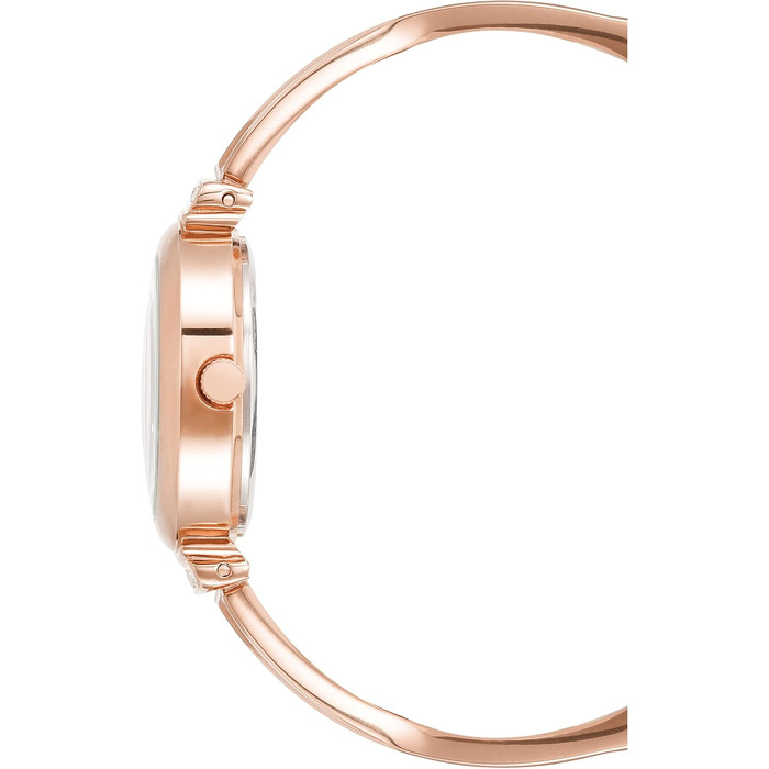 Жіночий набір годинників Anne Klein з кристалами та браслетами, Rose Gold/Gunmetal Grey, преміум-якість