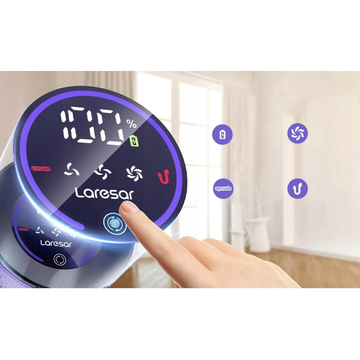 Вертикальний пилотяг Laresar V7: 50кПа, 500Вт, до 60 хв роботи