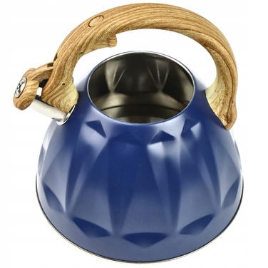 Класичний сталевий чайник Karl Hausmann 3 л (бежевий, синій, сірий)