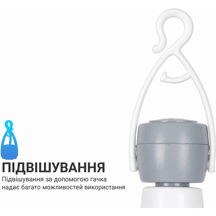 Стелянка вентилятор Bestlivings білий з кабелем 5м, Ø40 см, 220V, 5W