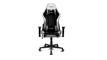 Геймерське крісло Drift DR175PINK: професійне, рожеве, штучна шкіра, регульовані підлокітники, клас 4