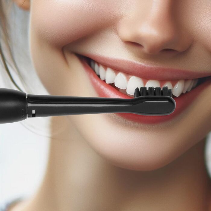 Електрична зубна щітка Newgen Medicals Akku Zahnbürste: USB акумуляторна звукова щітка 40.000 Гц, 5 режимів, таймер, IPX7 водонепроникна