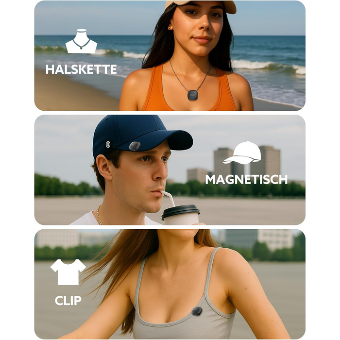 Бездротовий петличний мікрофон USB-C для iPhone 15/16/17 та Android смартфонів: 48kHz/24Bit, Plug-and-Play, 32 години роботи, шумозаглушення, чорний
