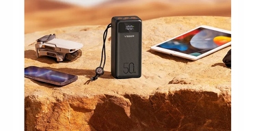 Потужний павербанк Veger Tank Lite (W5001) 50000 mAh, PD QC3.0 5A 22.5W, чорний