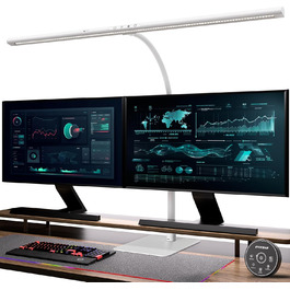 LED-лампа EYOCEAN для монітора з жестами та пультом, 24W, 80см, регульована яскравість, денне світло для офісу, читання, архітекторів, дизайнерів