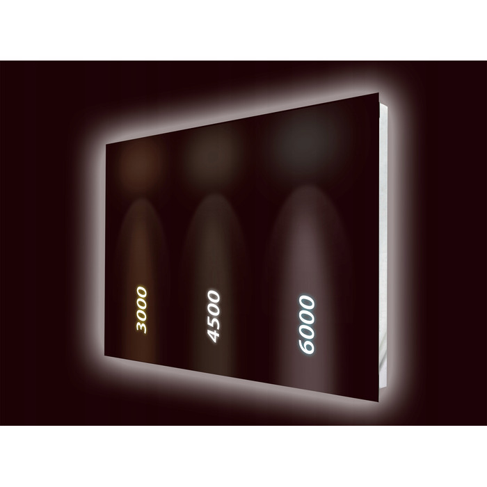 Підсвічене LED дзеркало у ванну кімнату, 120x80