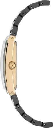 Жіночий керамічний годинник-браслет Anne Klein, чорний із золотом