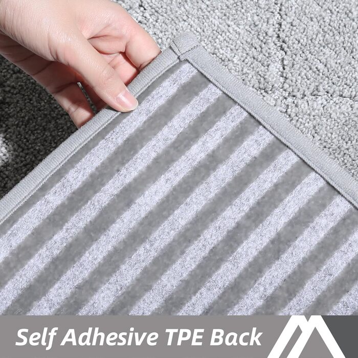 Корикома для сходів COSY HOMEER, 10 шт., 71,1 x 22,9 см, антиковзаюча, для дітей та собак, 100% поліестер, TPE-підкладка