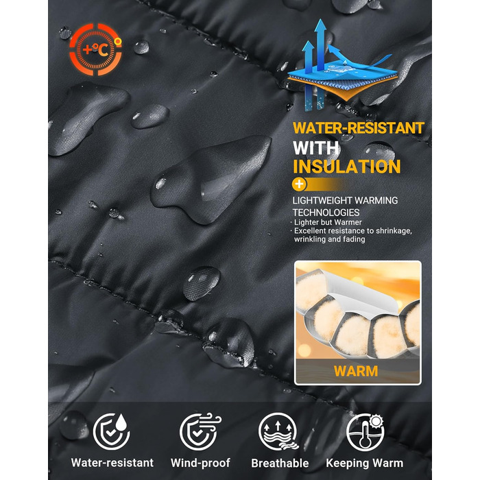 Чоловіча степкова жилетка Outdoor Ventures - Dark Grau, XXL | Легка, для спорту, туризму, гольфу