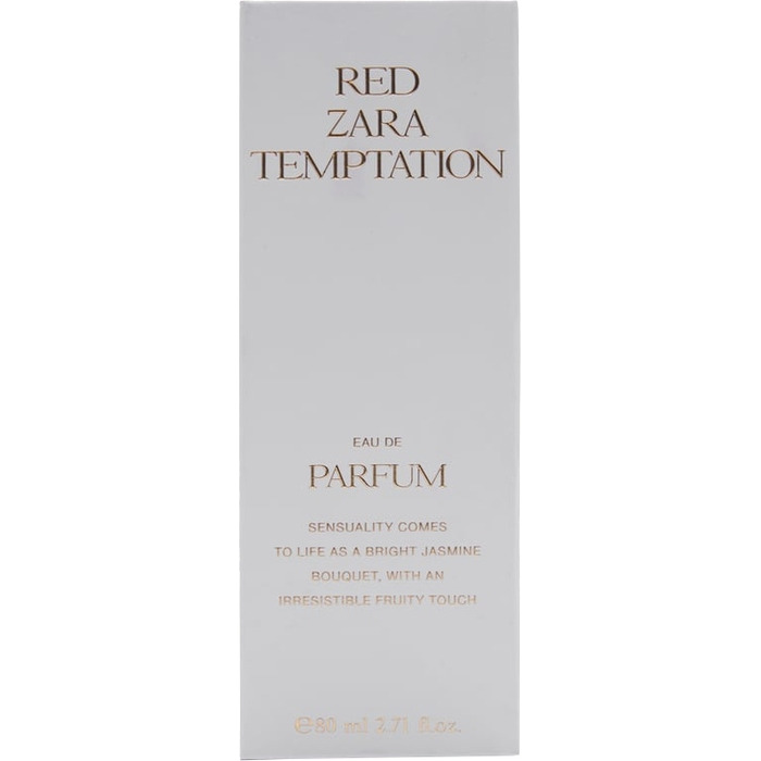 Парфумована вода ZARA Red Temptation, 80 мл (жасмин, шафран)