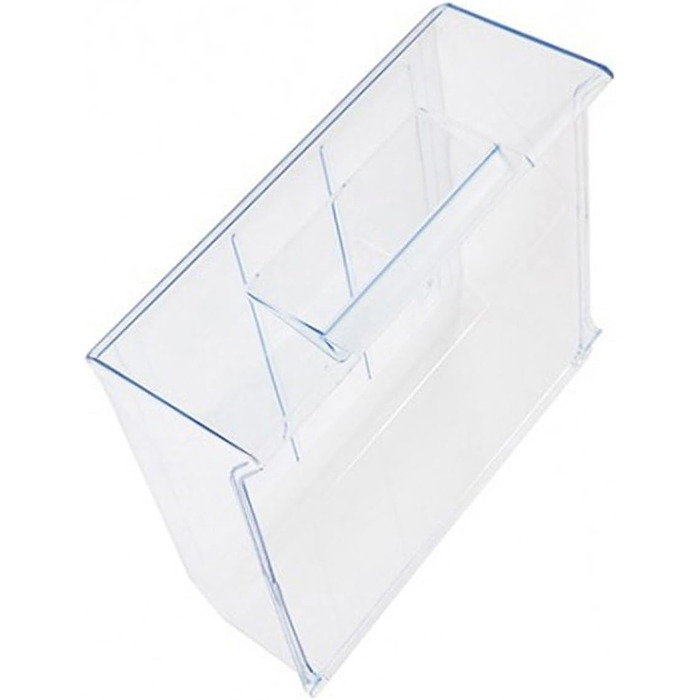 AEG Freezer Drawer, Middle/Top, 402 x 157 mm, Transparent, Plastic, for e.g. AEG, Zanussi Refrigerator / Freezer 2647017033